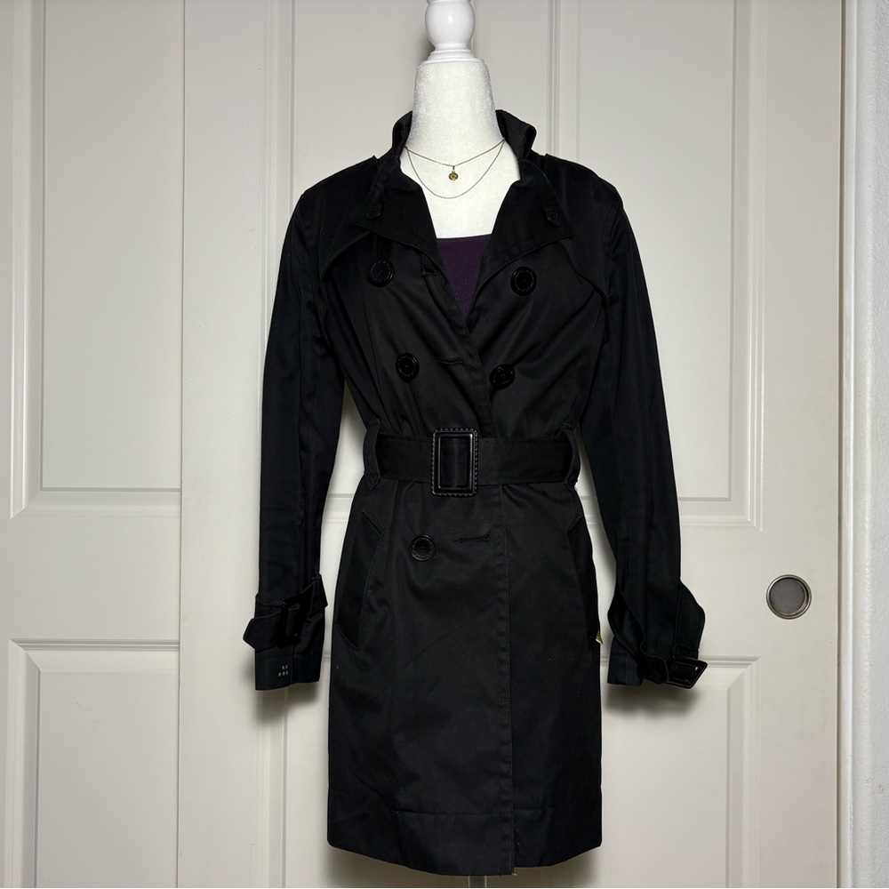Vintage belted trench coat